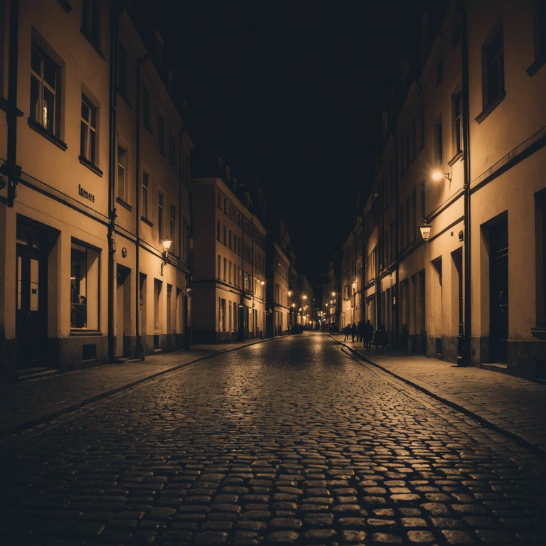 This instrumental track combines the introspective mood of late night reflections with the traditional sounds of german schlager, incorporating soft, melodic synthesizer layers that evoke a sense of calm and introspection, perfect for solitary evenings or peaceful walks through a cityscape.