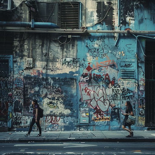 A fast paced instrumental track filled with furious guitar solos and powerful drum beats capturing the untamed essence of punk rebellion. Ideal for evoking the chaotic energy of youth protests or underground punk scenes.