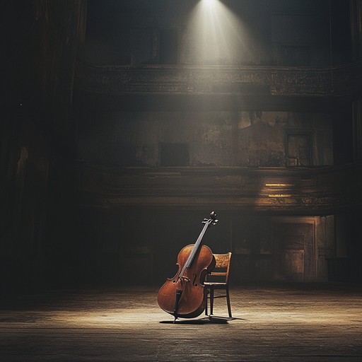 A hauntingly beautiful orchestral composition that captures the essence of sorrow and longing, taking the listener on a profound journey through the depths of emotion
