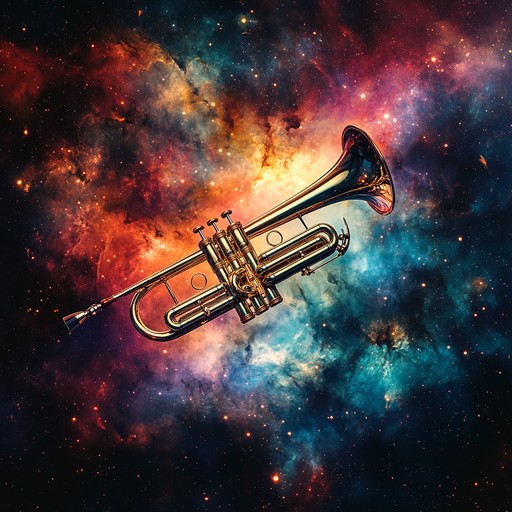 An instrumental piece that combines lively mambo rhythms with celestial, space inspired sounds, taking listeners on an enchanting journey across the universe. The music melds vibrant horns with ethereal synths, creating a unique, otherworldly atmosphere.