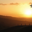 an upbeat instrumental capturing the joy of countryside dance.