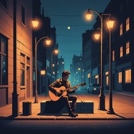 gentle guitar under starlit skies