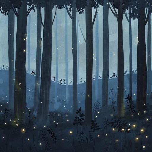 A soothing instrumental lullaby featuring gentle melodies intertwined with sounds of nature, creating a peaceful and calming atmosphere perfect for bedtime. This song aims to transport children to a magical forest, lulling them into a restful sleep with soft, harmonious tones.