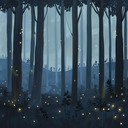 gentle, calming lullaby with nature sounds and melody