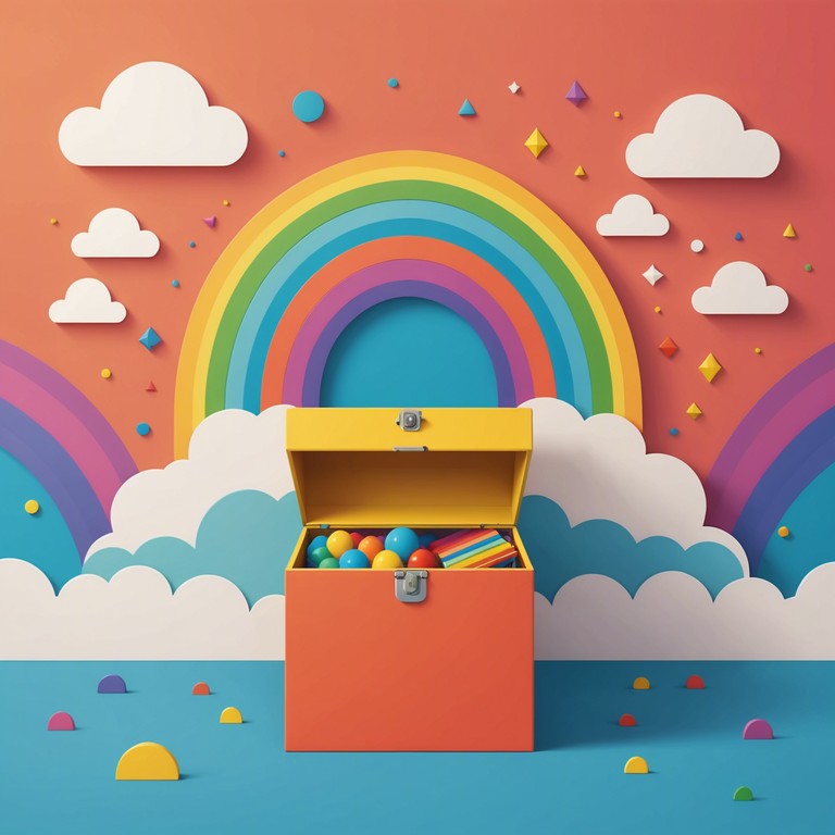 This composition revolves around a whimsical journey through a child's magical toy box, featuring captivating melodies that mimic the sound of toys coming to life. The tune is tailored to spark children's imaginations, making it perfect for playtime or story hours.