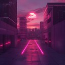 infused with romantic synth beats and neon lit nostalgia