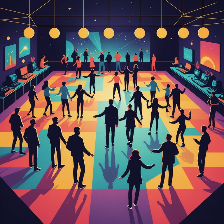 This track blends irresistible bass lines with rhythmic guitar chords, creating a retro yet timeless feel. The song features a high energy beat suitable for dance floors with an instrumental focus that emphasizes funky disco vibes. It's designed to capture the essence of a carefree, thrilling night out.