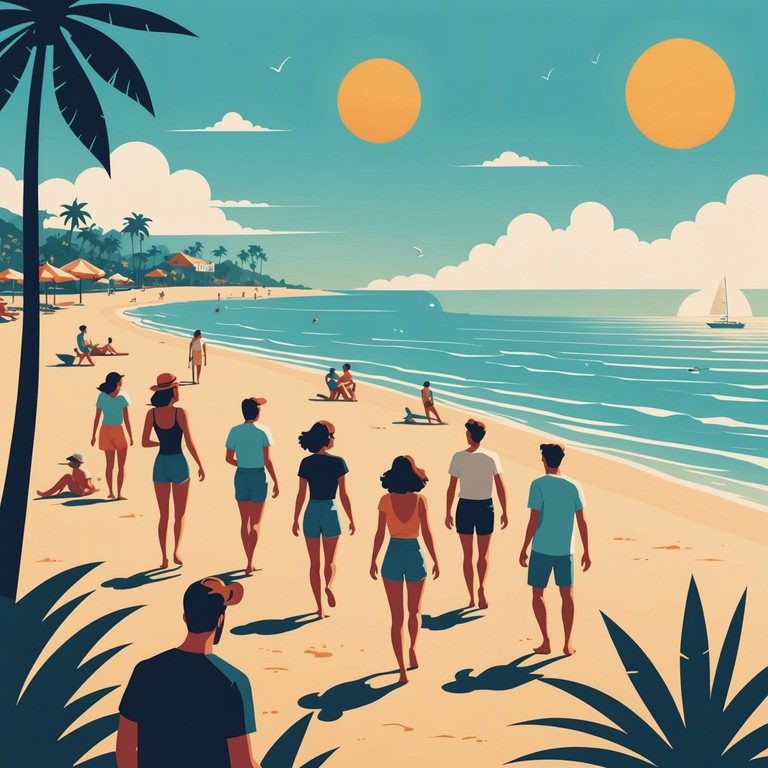 A vibrant, cheerful pop song filled with ear catching melodies and rhythmic guitar strums that evoke feelings of joy and carefree summer days. Ideal for playing during a beach outing or a casual drive under the sun.