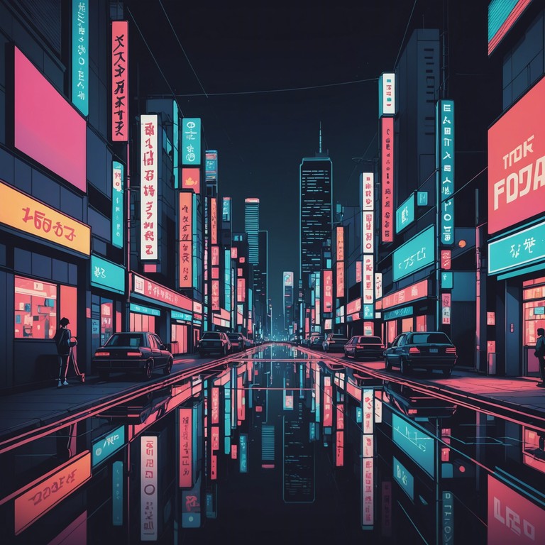 In this track, experience the fusion of future bass with ethereal and atmospheric melodies that evoke the vibrant nightlife of tokyo. The sophisticated composition features subtle harmonic complexities and a vibrant bassline that propels the listener through a sonic journey of the city’s illuminated scenes.