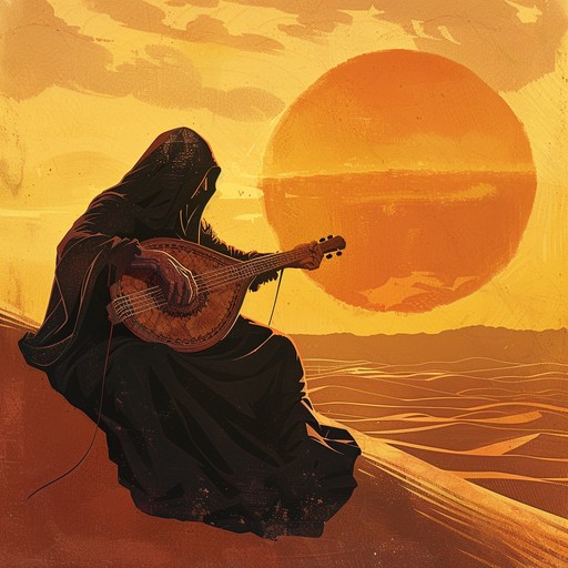 A powerful instrumental capturing the clash of tradition and revolution in the middle east, featuring dynamic oud melodies and rhythmic intensity. The piece conveys a strong sense of defiance and hope.