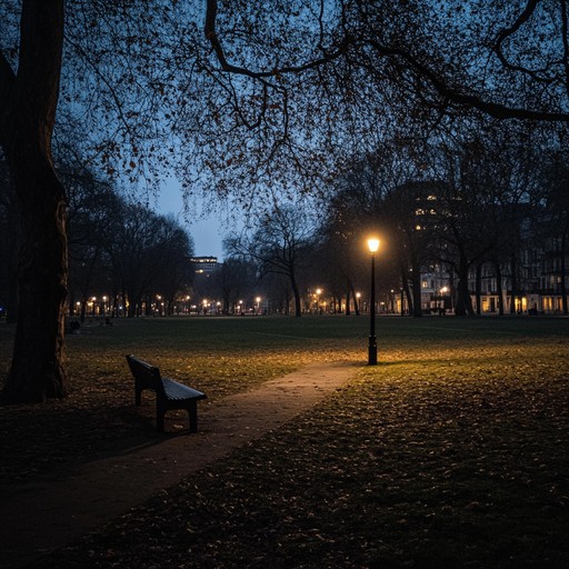 An evocative piece where the darkness of night envelopes the soul in its silent embrace. Here, the violin's strings draw out long, deep tones that fill the listener with a sense of serene detachment from the bustling world, inviting a deeper dive into the silence of one's thoughts.