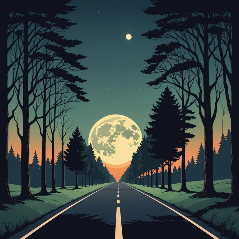 This blues rock track encapsulates the feeling of driving down an old, moonlit gravel road, with gentle, tender guitar melodies that conjure up a sense of introspection and nostalgia. The soft strumming blends with the ambient sounds of the night, creating a reflective musical journey.