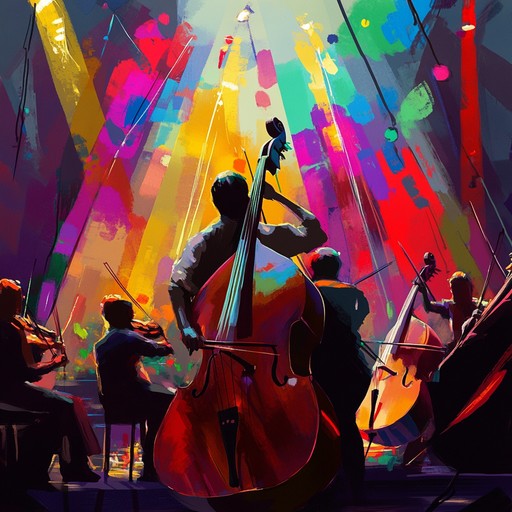 An uplifting instrumental track that combines the rhythmic grooves of funk with the grandeur of classical orchestral arrangements. This piece features vibrant brass sections, funky bass lines, and soaring strings, creating an energetic atmosphere that is both sophisticated and danceable.