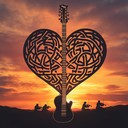 a romantic instrumental merging celtic essence with symphonic rock flair.