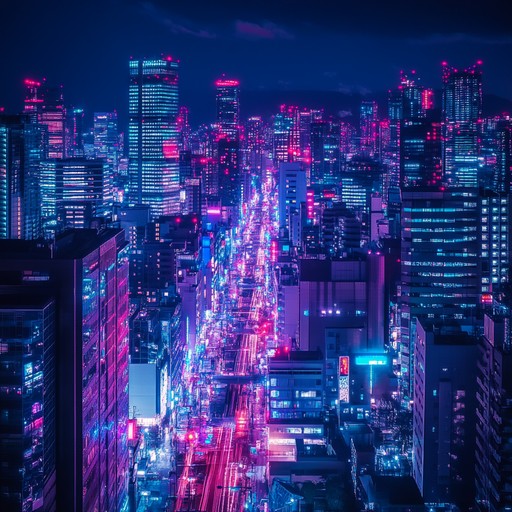 Imagine wandering through a vibrant, neon lit cityscape with pulsating rhythms guiding your every step. This track combines crisp beats, futuristic synths, and a groovy bassline to create an unforgettable auditory experience that transports listeners to a cybernetic urban jungle.