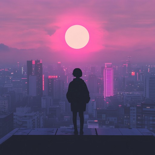 A vibrant instrumental new wave track that blends shimmering synths and driving rhythms to create a sense of optimism and forward momentum. The song captures the spirit of hope and aspiration amidst the backdrop of a neon lit cityscape.