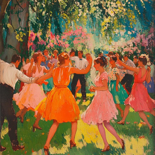 Bursting with lively rhythms and joyful energy, this carefree instrumental salsa song captures the vibrant essence of a sunny garden party. Syncopated conga beats and sweeping brass sections drive the danceable tune, igniting a sense of freedom and celebration.