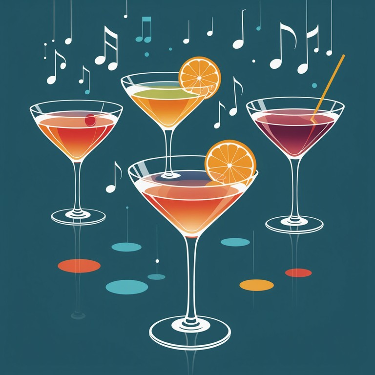 This track exudes a playful yet relaxed vibe, suitable for setting a cheerful mood in bars or lounges. The electric piano provides a soft yet engaging melody that complements a laid back evening perfectly.