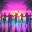 an upbeat dancepop track fusing samba rhythms and synths.