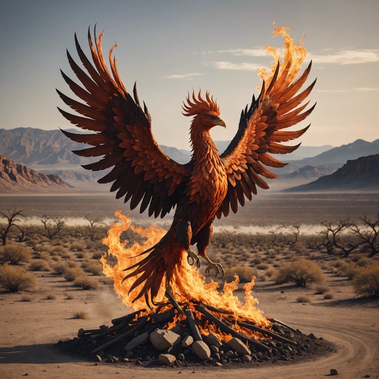 This composition features a bold, vibrant trumpet lead that encapsulates the resurgence and empowerment of overcoming great challenges. With layers of complex jazz harmonies and a dynamic progression, the track symbolises a phoenix rising from ashes, emboldening listeners to rise above their circumstances.