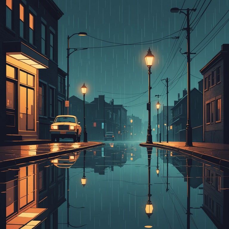 This track encapsulates the essence of a reflective, soul searching journey on a rain drenched evening. The soft, sorrowful melody intertwines with the steady rhythm of a gentle downpour, creating a soundscape that is as heartrending as it is beautiful. The song serves as an auditory reflection on lost love and the quiet peace of solitude in sadness.