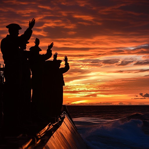 An uplifting and powerful instrumental piece that captures the spirit of the russian navy, blending traditional russian musical elements with modern orchestration to evoke a sense of pride, courage, and adventure on the high seas.