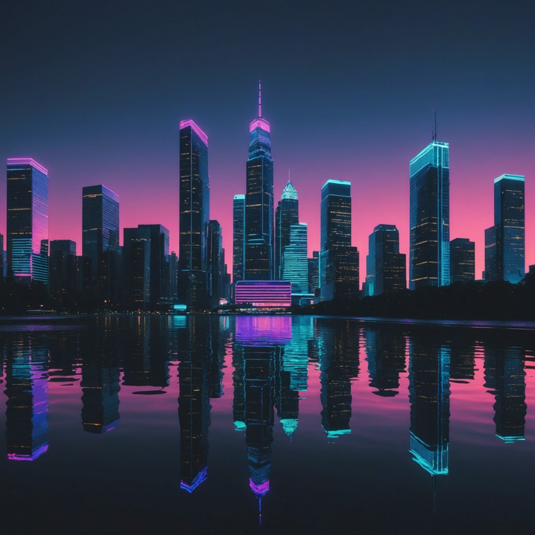 Imagine a sprawling megalopolis at night, illuminated by neon signs and filled with the pulsating beats of underground techno music. This track incorporates the sounds of a modern city intertwined with energetic dance elements, creating a soundtrack for a nocturnal adventure through a digital landscape.