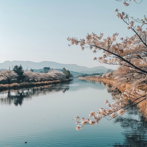 A piano driven j pop piece that emotionally captures the fleeting beauty of cherry blossoms. It marries a soulful and bittersweet tune with reflective undertones, making it ideal for moments of introspection.