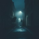 creepy instrumental capturing haunting echoes of desolate city nights.