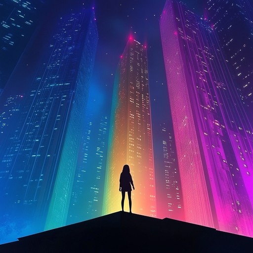 An instrumental soulful future bass track that fuses warm synthesizer tones with dynamic beats, painting a sonic picture of wandering alone through illuminated city streets, reflecting on past memories and future possibilities.