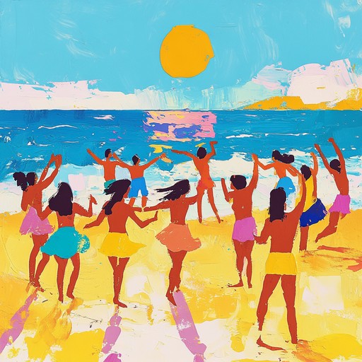 An energetic and lively instrumental pop rock track that perfectly captures the essence of a sunny summer day at the beach. With its catchy rhythms, melodic guitar riffs, and upbeat tempo, this track celebrates the joy of fun filled beach parties and carefree moments. The high energy musical arrangement appeals to both young and old, offering a feel good atmosphere that makes you want to dance and celebrate life.