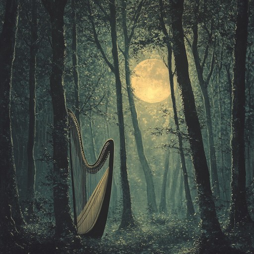 Experience a captivating sound journey that leads you into unseen worlds, where each note of the harp unveils layers of mystery and magic. The music echoes through hidden valleys and veiled forests, evoking a sense of wonder and ancient secrets.