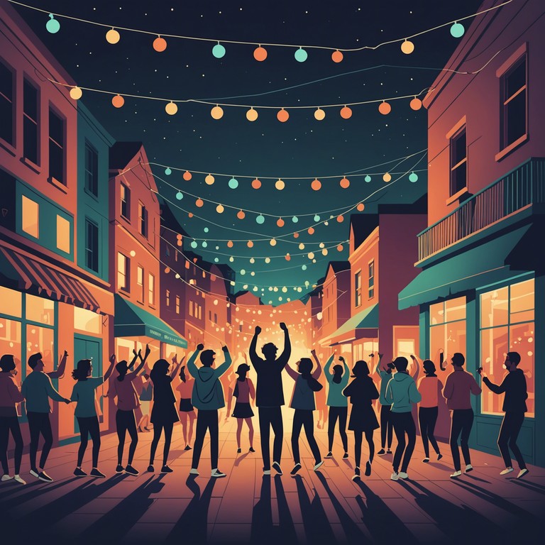 Imagine dancing through the buzzing streets during a local festival, where every note of the accordion meets electronic beats, enhancing the joyful atmosphere.