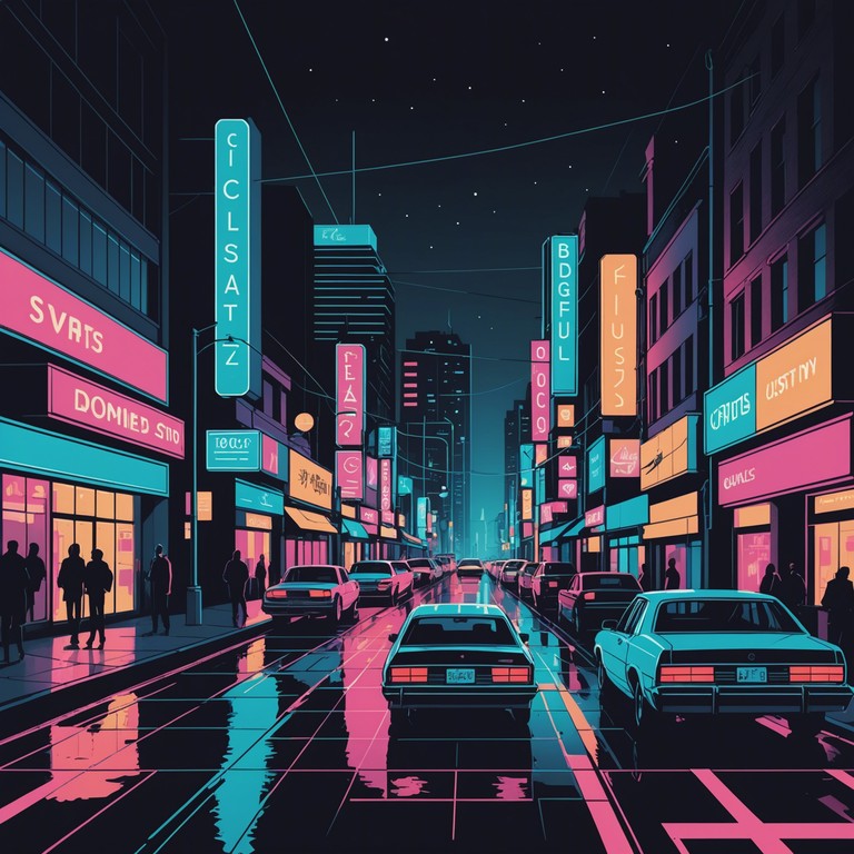 A serene yet vibrantly textured track that explores the dance between the illuminating energy of urban life and the calming solitude that night brings. The mix of reflective slow beats and immersive soundscapes emulates walking through a city's heart after dark, feeling both the buzz and the quiet peace.