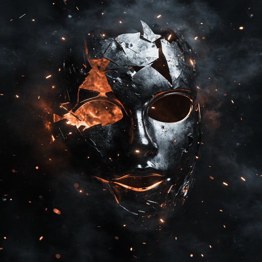 An explosive instrumental track combining aggressive guitar riffs with industrial electronic elements, creating a dark and relentless soundscape that drives forward with unyielding energy.