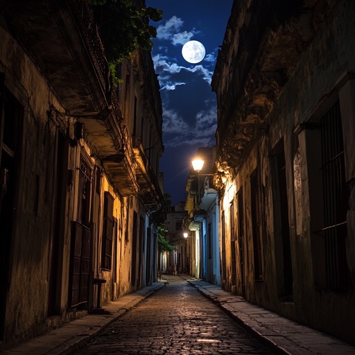A captivating blend of sultry latin vibes and jazz, 'moonlit cuban serenade' immerses you in the hypnotic charm of a starlit night in havana. The saxophone melodies, paired with rhythmic congas, tell the tale of a bewitching cuban evening.