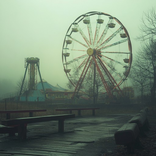 A capriccio filled with haunting melodies that evoke the image of an abandoned carnival, where the whimsical and eerie coexist. The music weaves through unsettling passages, creating a sense of discomfort and curiosity. The atmosphere is thick with tension, as playful motifs suddenly turn into sinister echoes, making listeners feel as if they're wandering through a haunted maze.