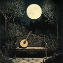 a sensual baroque instrumental evoking secret romance and allure