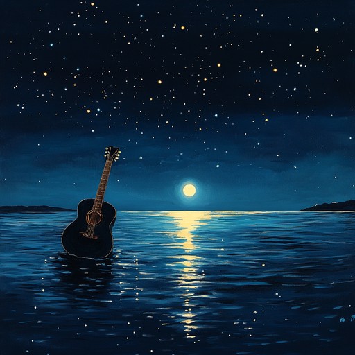 Evoking heartfelt memories through soulful guitar and rhythmic tropical beats, this track invites listeners to a serene night beach walk, lost in nostalgic reflections under starry skies.
