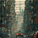 high energy beats with gripping, urban street chase vibes