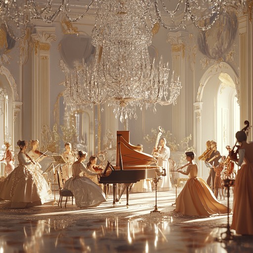 A melodically rich baroque piece, the delicate interplay between the harpsichord and strings creates a tapestry of tender emotions and refined beauty, transporting listeners to a serene, elegant past.