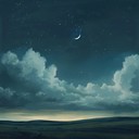 orchestral piece depicting serene, nocturnal tranquility and gentle reflection