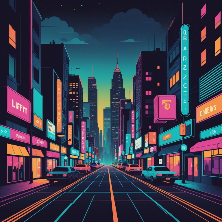 A high energy track that blends traditional korean elements with futuristic chaotic city vibes, dominated by dynamic electronic beats and interspersed with delicate zither moments. This piece creates an aural representation of a neon lit urban landscape seen through the lens of korean culture, weaving between unpredictability and rhythmic discipline.