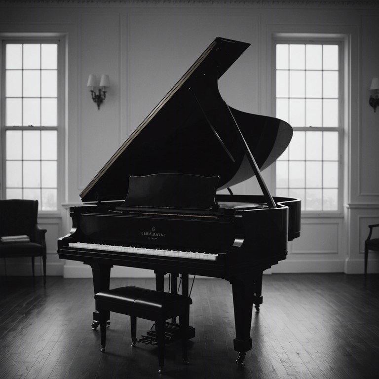 Alternating between subtle dynamic swells and soft tones, this piano piece forms an inviting atmosphere of calm and sophistication, perfect for enhancing contemplative or high end environments.