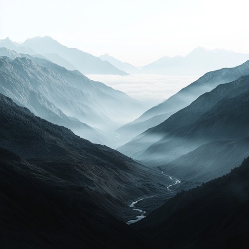 This gentle composition captures the serenity of a mountainside, featuring slow, evolving melodies that rise and fall like the gentle slopes. The peaceful atmosphere is maintained with gradual build ups and delicate climaxes, never overwhelming the listener, but instead carrying them through a lush, natural soundscape.