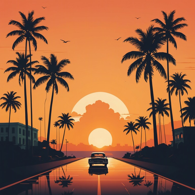 This instrumental track is crafted with smooth, swaying rhythms of mambo infused with a calming aura that invites listeners to unwind. Set against the backdrop of a serene havana sunset, the music combines traditional latin styles with a tranquil mood, making it an ideal accompaniment for relaxation or gentle activity.