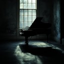 the piano whispers a tale of lingering heartbreak.