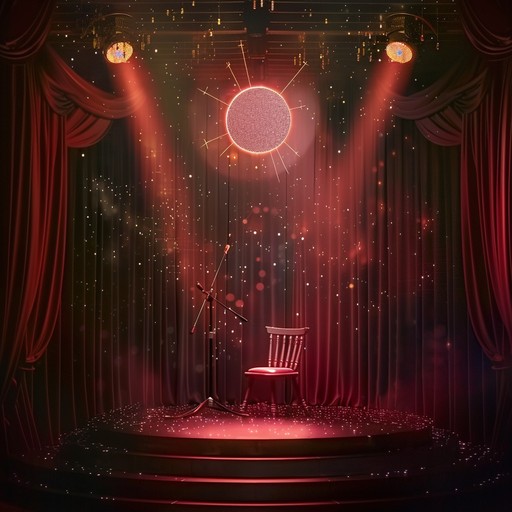 Explore a fantastical world where ethereal melodies blend with the nostalgic charm of vaudeville. This track embodies an otherworldly cabaret performance, evoking a sense of enchantment and mystery with its unique soundscape.