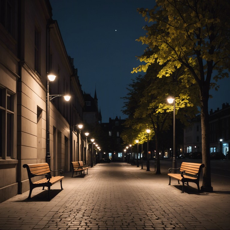 A poignant track embodying the serene emptiness of midnight walks through an abandoned cityscape, resonating with the echoes of what once was bustling life. The sound captures the essence of isolation intertwined with a surprising inner peace, guided by the gentle whispers of a lone electric piano cutting through the cold night air.