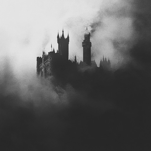 In an old gothic castle, forgotten by time yet alive with history, eerie whispers steal through as the sound of a solitary piano accompanies the narrative of ghosts. Each note resonates with the castle's ancient stone walls, setting a scene of solitude and haunting beauty.